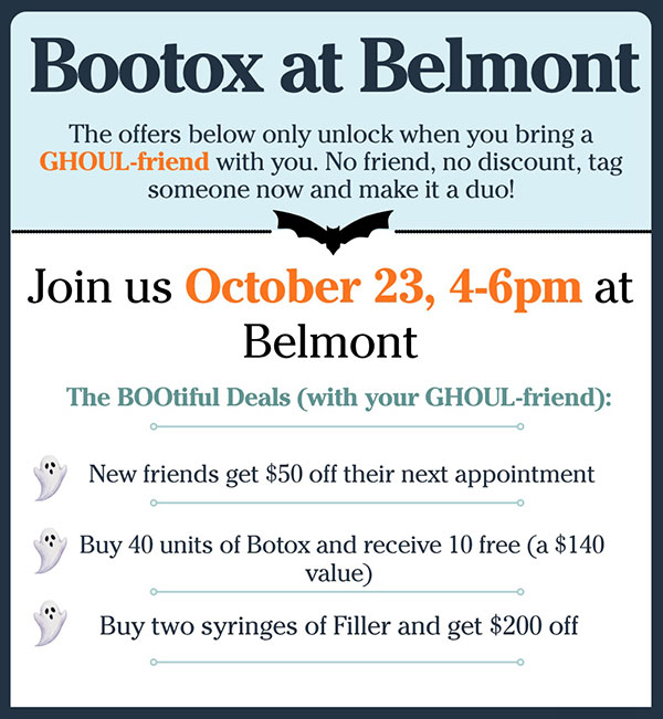 Register Now For the Back to School Botox Party on August 14